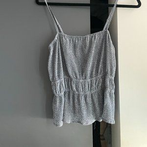 Le Lis peplum style tank top size M (Never Worn!)